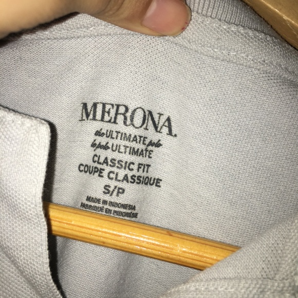 Men’s Gray Collared Shirt - Picture 2 of 2